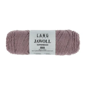Lang Yarns Jawoll Garn 348 Mørk Gammelrosa