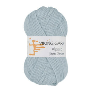 Viking Garn Alpaca Liten Storm 721 Lys Blå