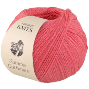 Lana Grossa Summer Cashmere Garn 4 Lakserød