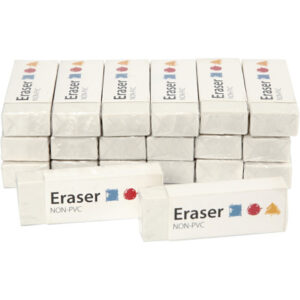 Viskelæder, str. 62x22x10 mm, 20 stk./ 1 pk.