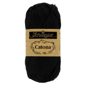 Scheepjes Catona Garn 110 Kulsort - 10g