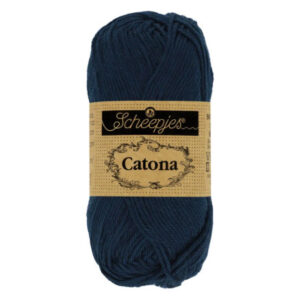Scheepjes Catona Garn 124 Ultramarine - 10g