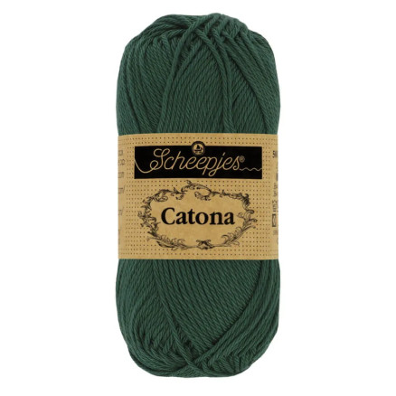 Scheepjes Catona Garn 525 Fyrretræ - 10g