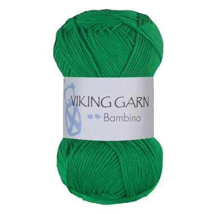 Viking Garn Bambino 435 - Æble Grøn