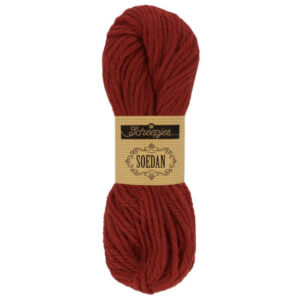 Scheepjes Soedan Garn 1308 Rød Brun