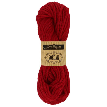 Scheepjes Soedan Garn 1387 Mursten Rød