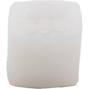 Silikoneform, Firkant med bobler, H: 5 cm, diam. 6 cm, B: 6 cm, 1 pk.