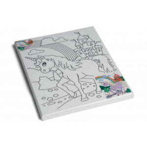 Artino Malerlærred Enhjørning 24x30x1,8cm