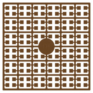 Pixelhobby Midi Perler 176 Brun 2x2mm - 140 pixels