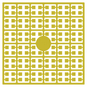 Pixelhobby Midi Perler 181 Mørk Citrongul 2x2mm - 140 pixels
