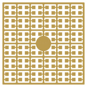 Pixelhobby Midi Perler 180 Lysebrun hudfarve 2x2mm - 140 pixels