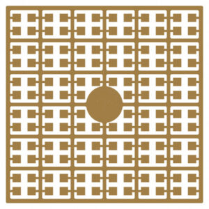 Pixelhobby Midi Perler 179 Bronze hudfarve 2x2mm - 140 pixels