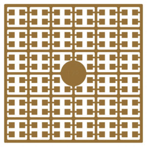 Pixelhobby Midi Perler 178 Lys Lysebrun 2x2mm - 140 pixels