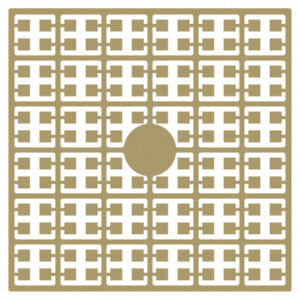 Pixelhobby Midi Perler 175 Hasselnødsbrun 2x2mm - 140 pixels