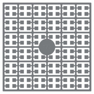 Pixelhobby Midi Perler 172 Mørk Stålgrå 2x2mm - 140 pixels