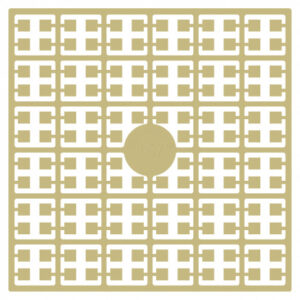 Pixelhobby Midi Perler 167 Lys Sennepbrun 2x2mm - 140 pixels