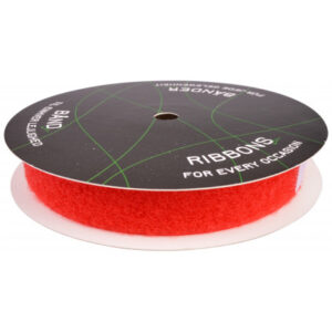 Balsløw Burrebånd Hun/Loop 20mm 15 Rød - 5m