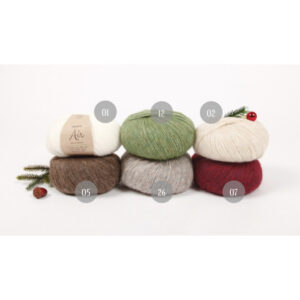 Julebluse KAL 2018 by DROPS Design Air str. S - XXXL