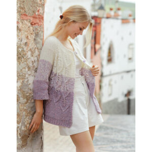 Wistful by DROPS Design - Jakke Strikkeopskrift str. S - XXXL
