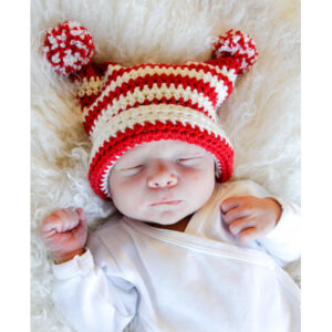 Tiny Elf by DROPS Design - Hue Hækleopskrift str. 0 mdr-4 år