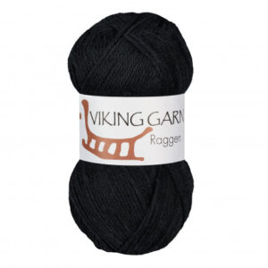 Viking Garn Raggen 703 Sort