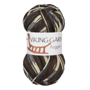 Viking Garn Raggen 707 Multi Brun/ Grå