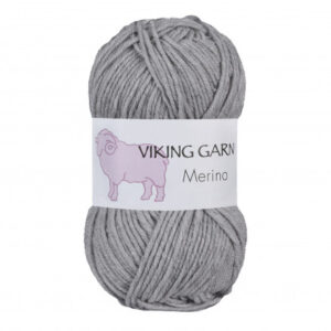 Viking Garn Merino 813 Lys Grå