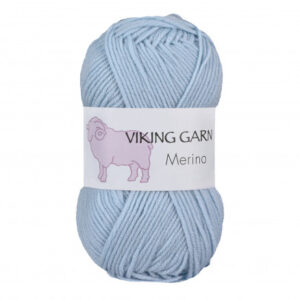 Viking Garn Merino 821 Lys Blå