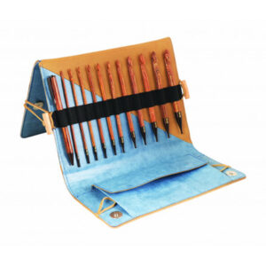 KnitPro Ginger Udskiftlige Hæklenålesæt til Tunesisk Hækling 3,50-12,00mm - 11 størrelser