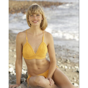 Tahiti by DROPS Design - Bikini Hækleopskrift str. S - XXXL