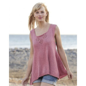 Woodstock by DROPS Design - Top Strikkeopskrift str. S - XXXL