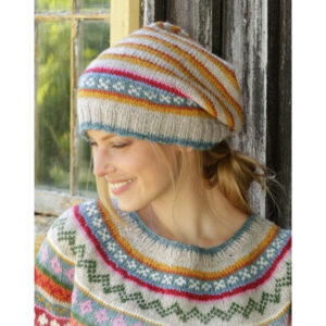 Winter Carnival Hat by DROPS Design - Hue Strikkeopskrift str. S/M - L/XL