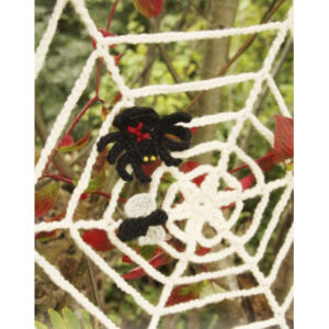 Black Widow by DROPS Design - Halloween Pynt Hækleopskrift