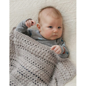 Big DreamsÂ by DROPS Design - Baby Tæppe Hækleopskrift 66-80 cm