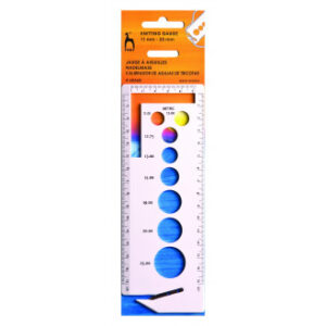 Pony Pindemål m/ kniv Plastik 11-25 mm