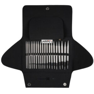 Addi Click Basic Rundpindesæt Messing 60-100cm 3,5-10mm - 10 størrelser
