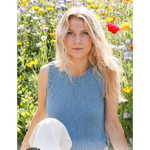 Bayou Belle by DROPS Design - Top Strikkeopskrift str. XS - XXL