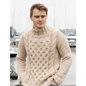 Winter Hive by DROPS Design - Bluse Strikkeopskrift str. S-XXXL