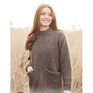 Autumn Woods by DROPS Design - Bluse Strikkeopskrift str. XS - XXL