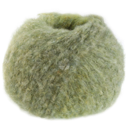 Lana Grossa Avio Garn 02 Grå/Gulgrøn