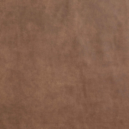 Møbelstof, Imiteret Læder glat 142cm 2110 Brun - 50cm