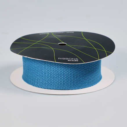 Infinity Hearts Taskestrop Bomuld 40mm 86 Jeans blå - 3m