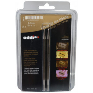 Addi Click Turbo Udskiftelige Rundpinde Messing 13cm 6,50mm US10Â½