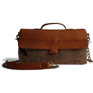 Muud Haumea DIY Taske - Rich Brown med Bronze Garn