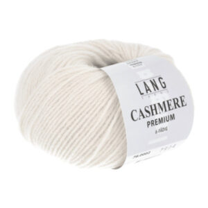 Lang Yarns Cashmere Premium Garn 02 Off White
