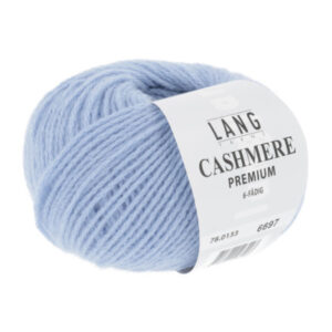 Lang Yarns Cashmere Premium Garn 133 Denim Melange