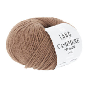 Lang Yarns Cashmere Premium Garn 139 Lys Brun