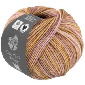 Lana Grossa Cool Wool Vintage 7386 Kamel-Lilla