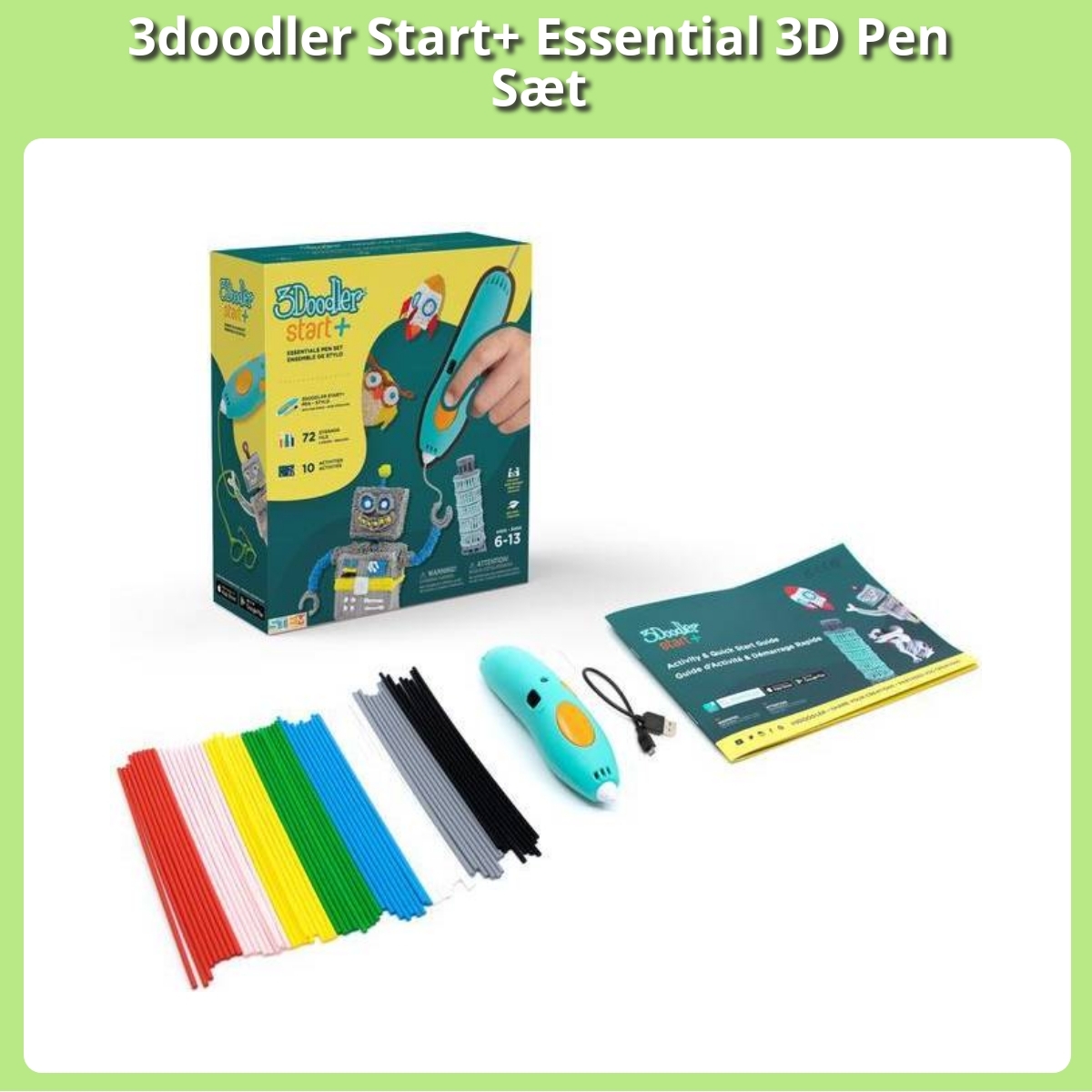 Anmeldelse af 3doodler Start+ Essential 3D Pen Sæt
