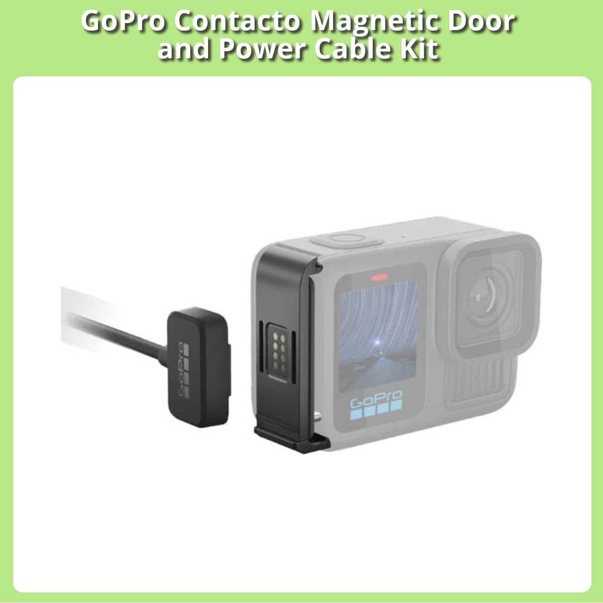 Anmeldelse af GoPro Contacto Magnetic Door and Power Cable Kit